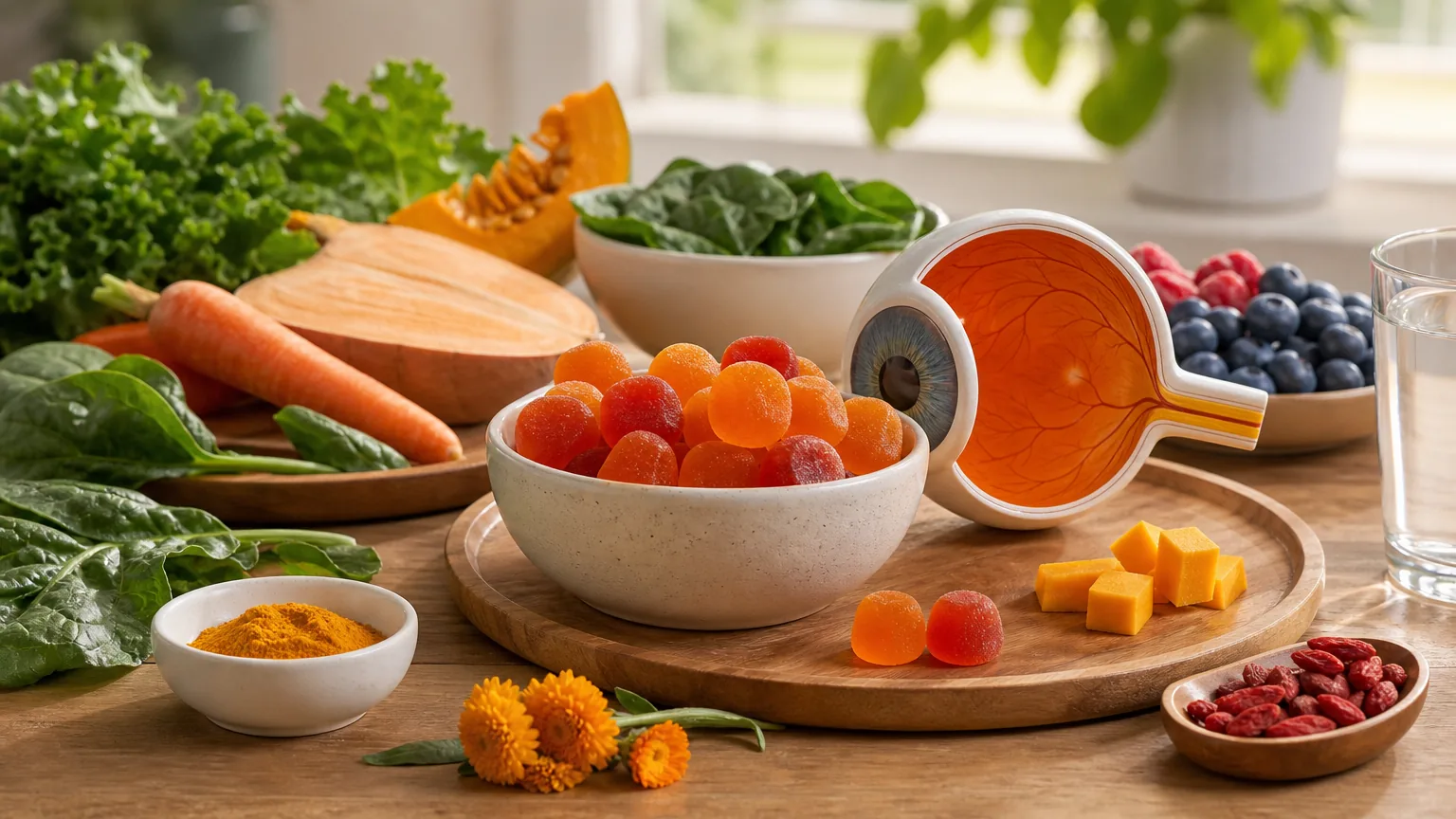 VeganLutein Gummies: visual reference for 4. VeganLutein Gummies , Tasty chewables with vitamin A and zeaxanthin