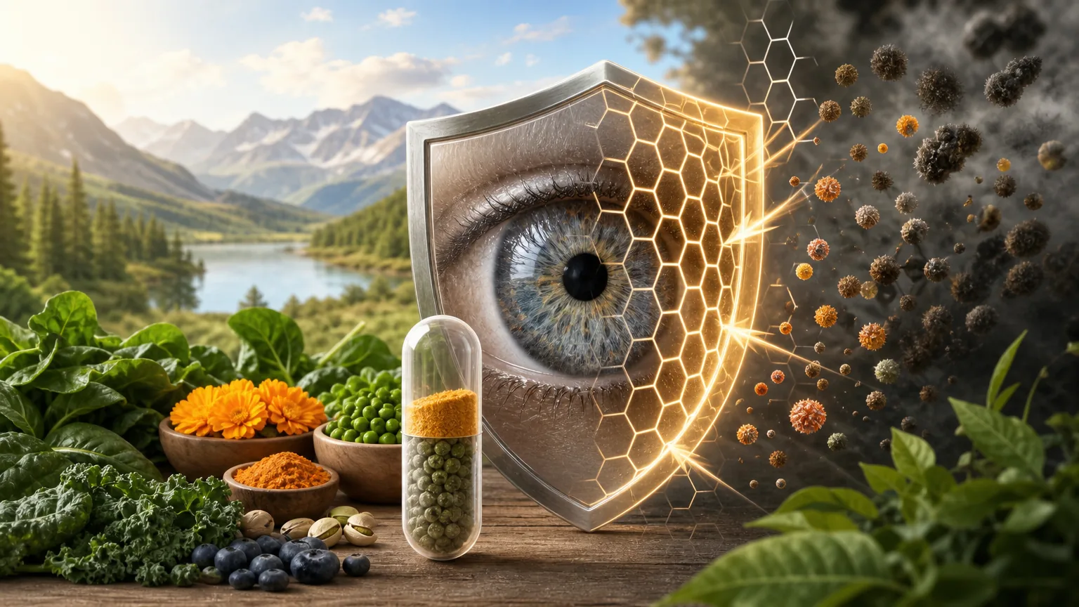 Vegan AREDS 2 Blend with OCU Sorb™ technology: visual reference for 5. Vegan AREDS 2 Blend with OCU Sorb™ technology