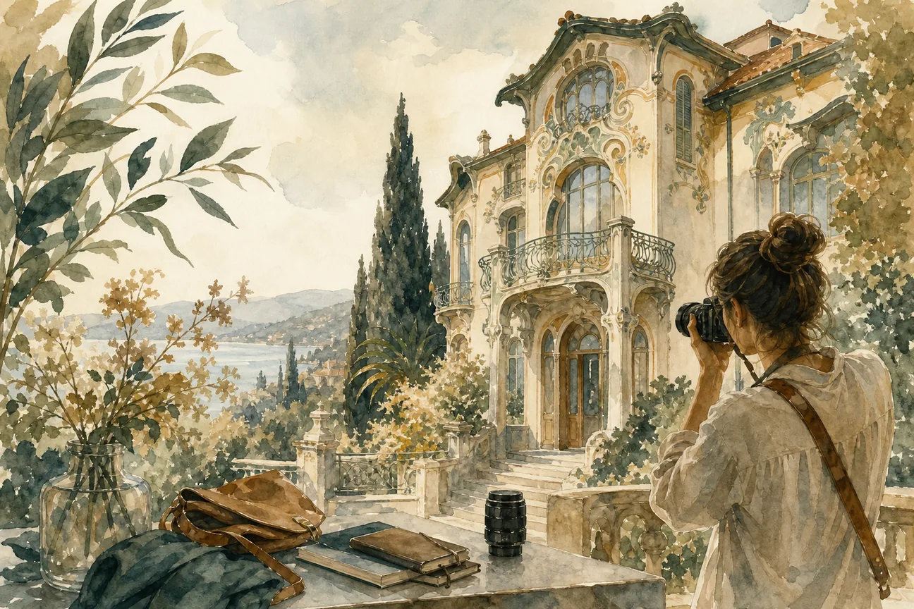 Best Art Nouveau Villa Photography Workshops in Italy
