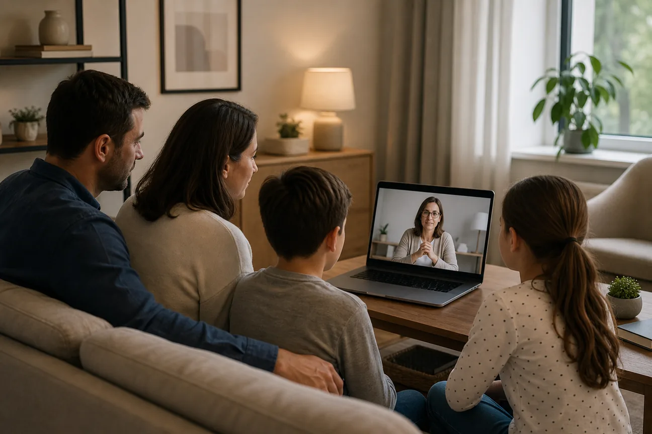 Virtual Family Therapy Options