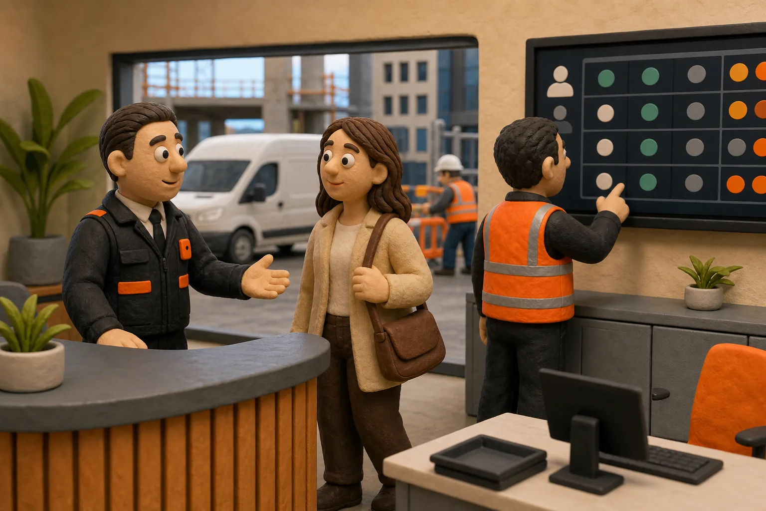 security staff training for visitor management and emergency response