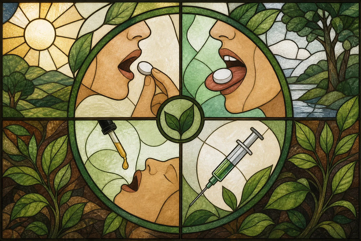 Comparing oral and sublingual vitamin B12 supplement forms