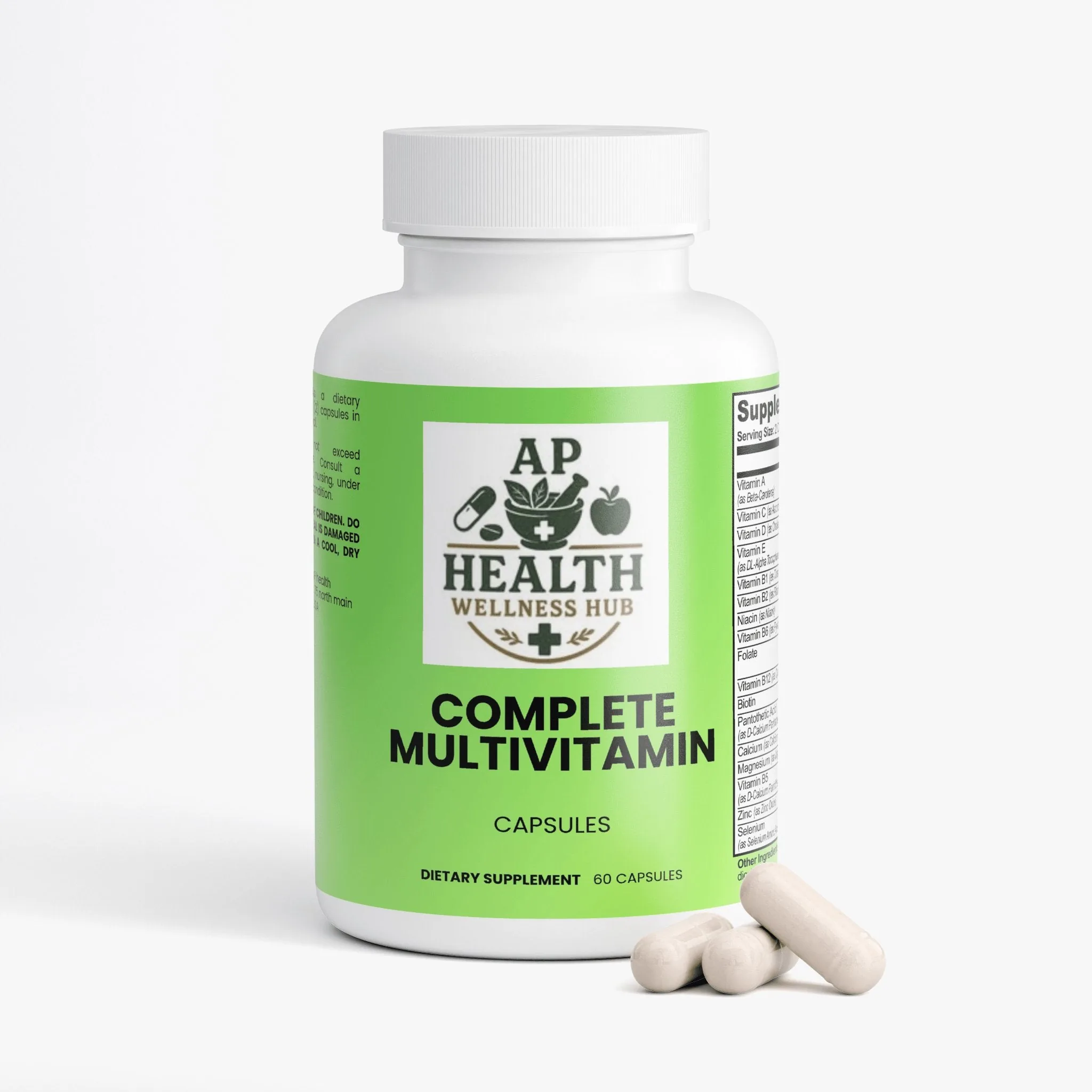 Reading a vitamin B12 supplement label safely