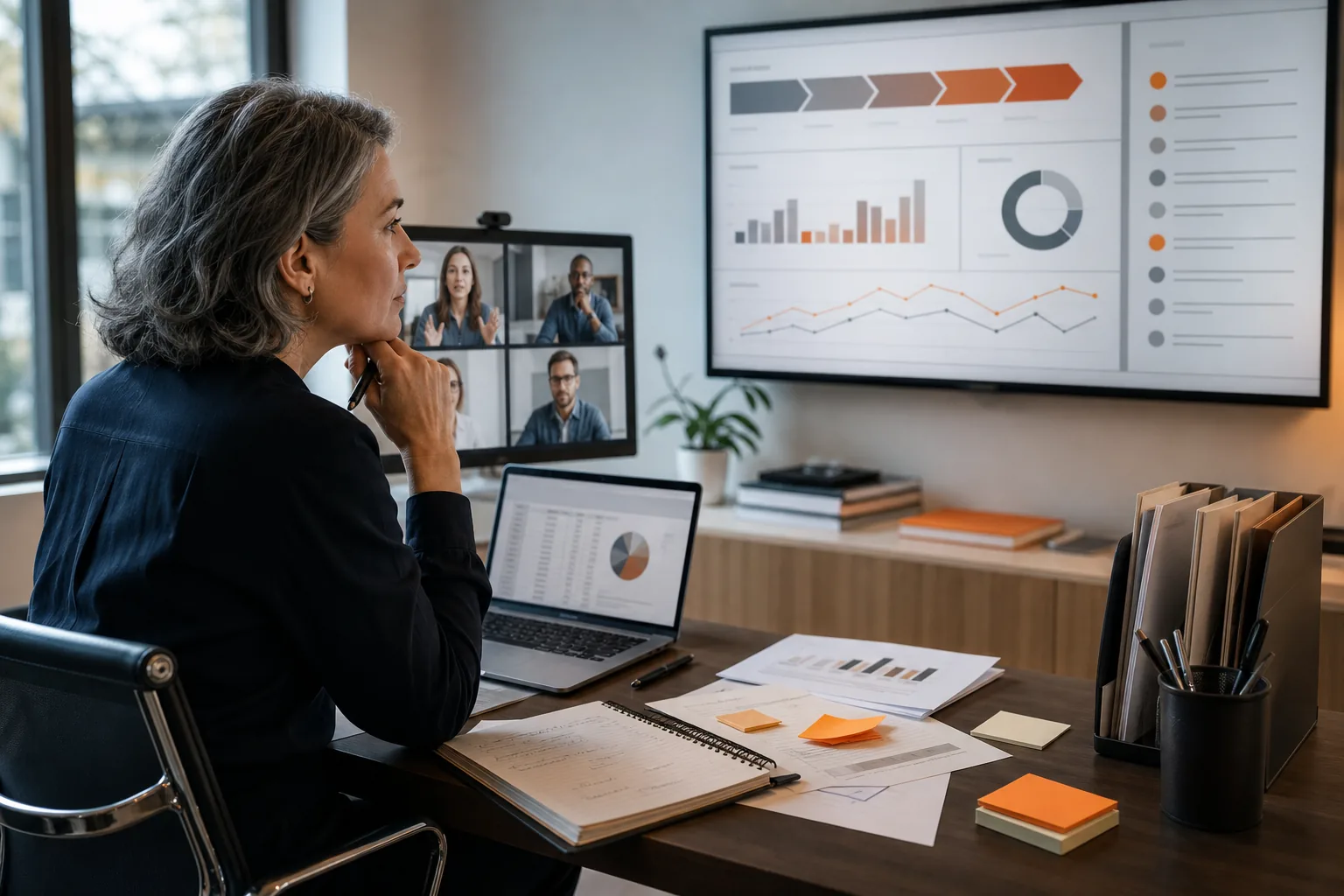 VP of Marketing metrics dashboard, salary planning, hybrid work, and pipeline review
