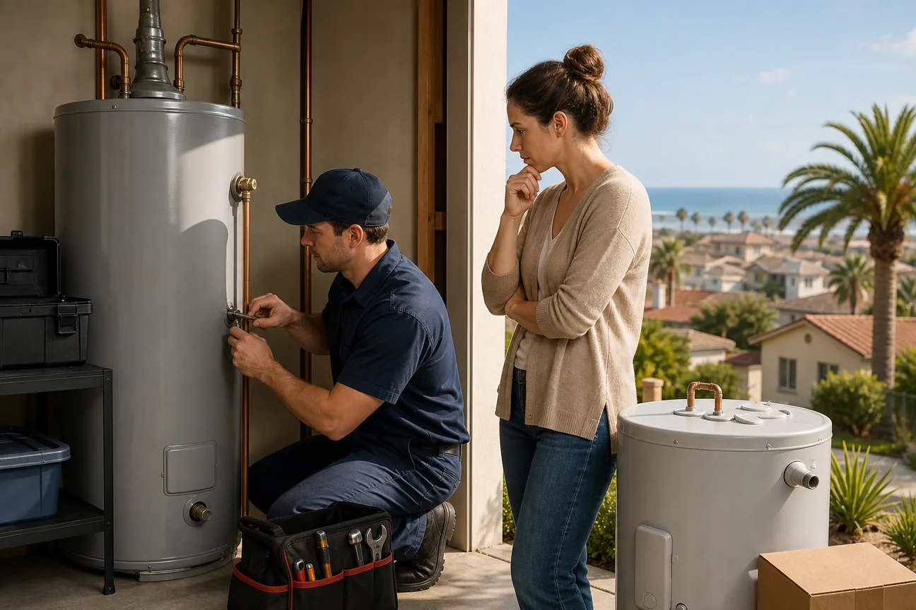 Best Water Heater Repair vs Replace Options in Orange County
