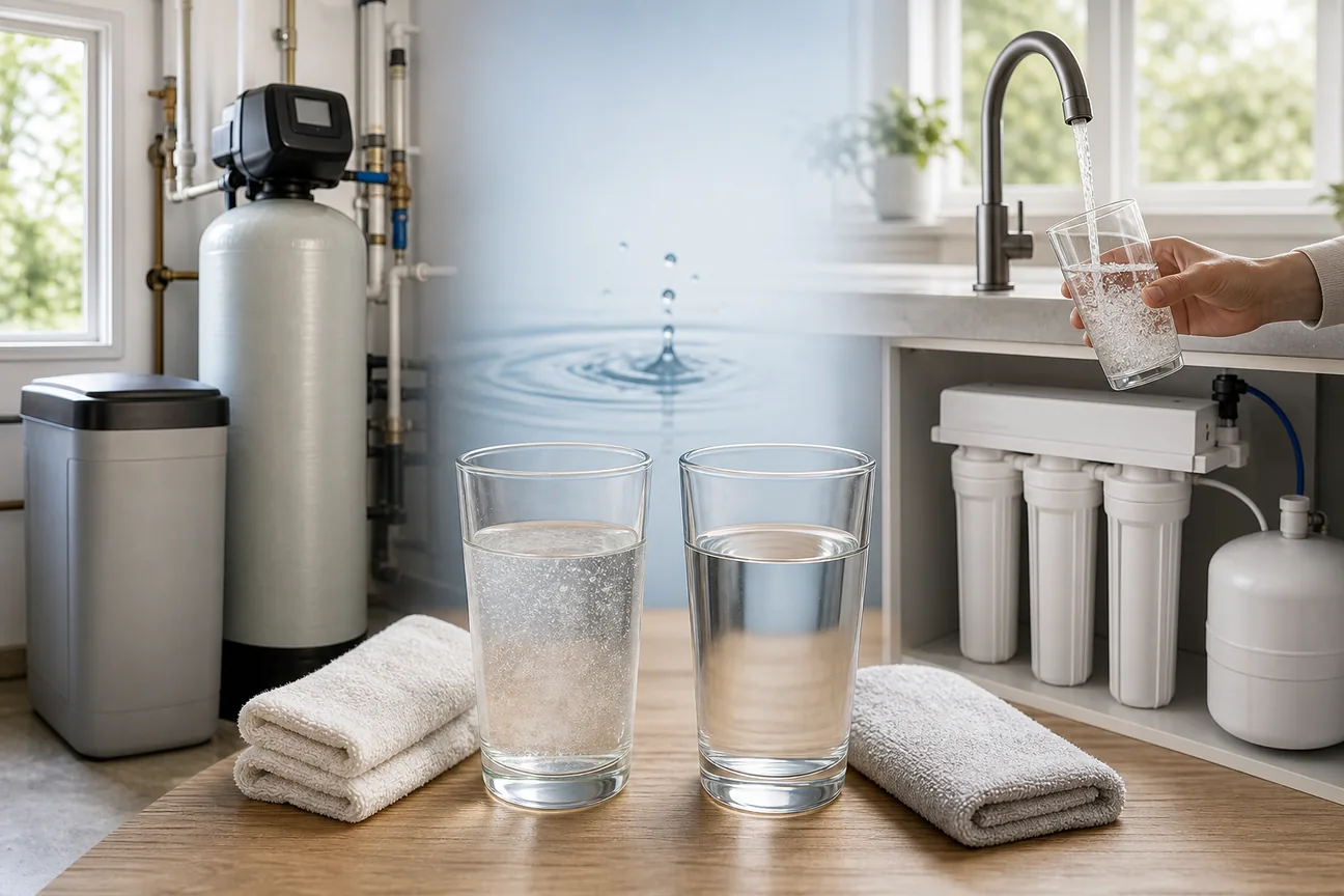 Best Water Softener vs Water Filter Options