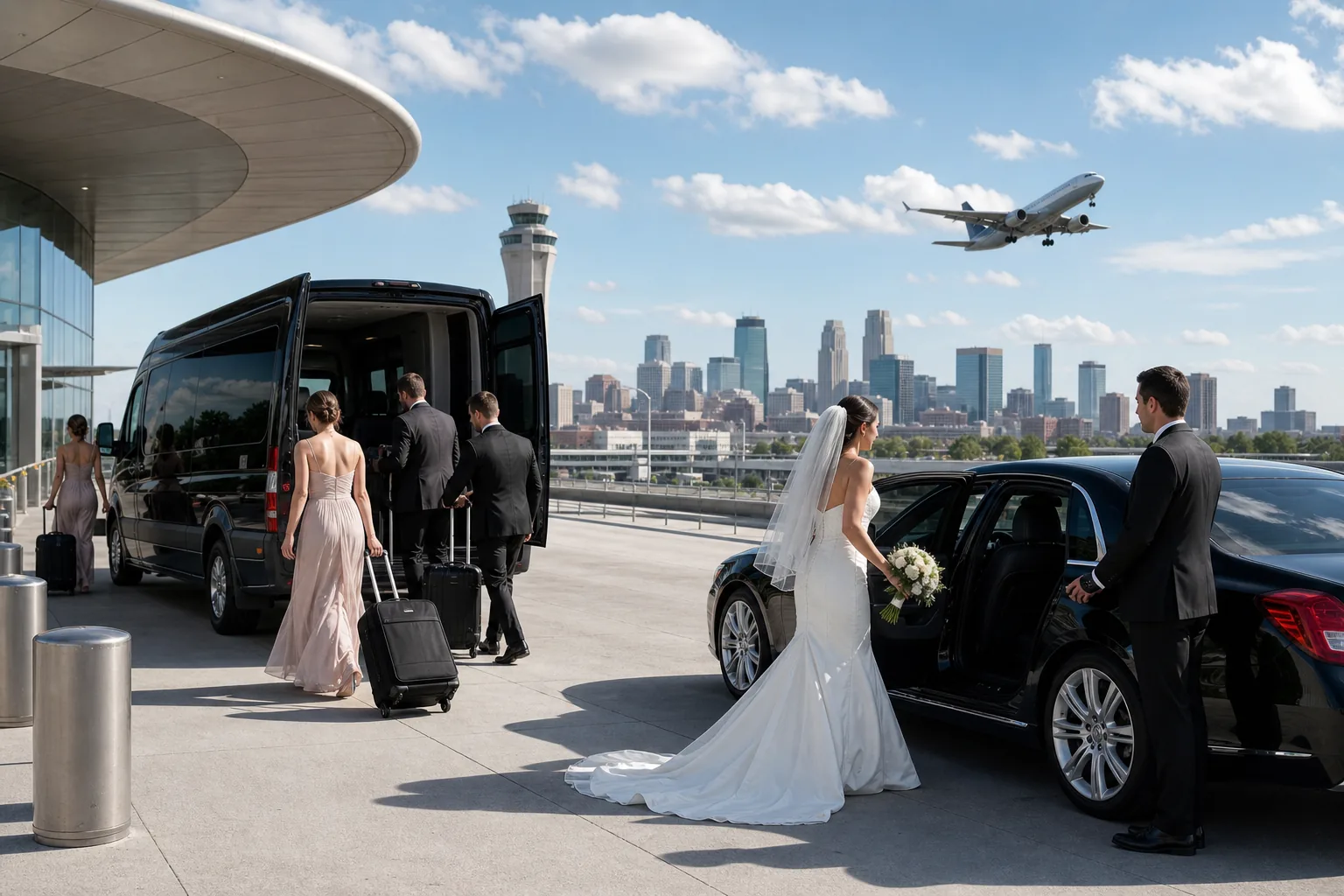 Illustration for Airport Car Service MSP