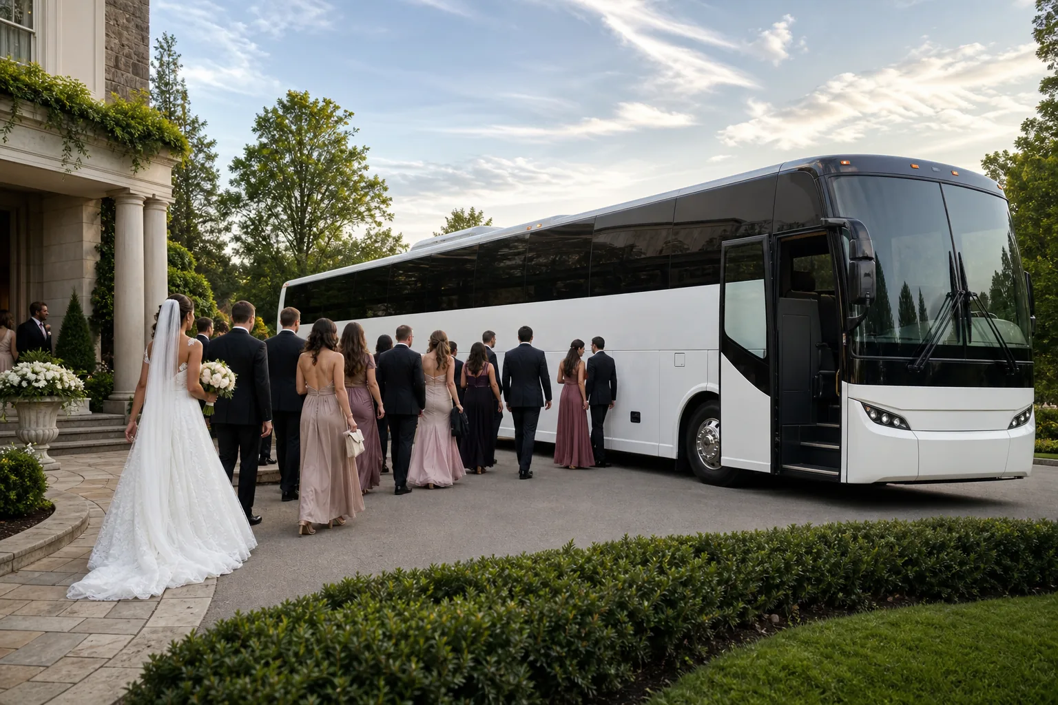 Illustration for New York Charter Bus Company