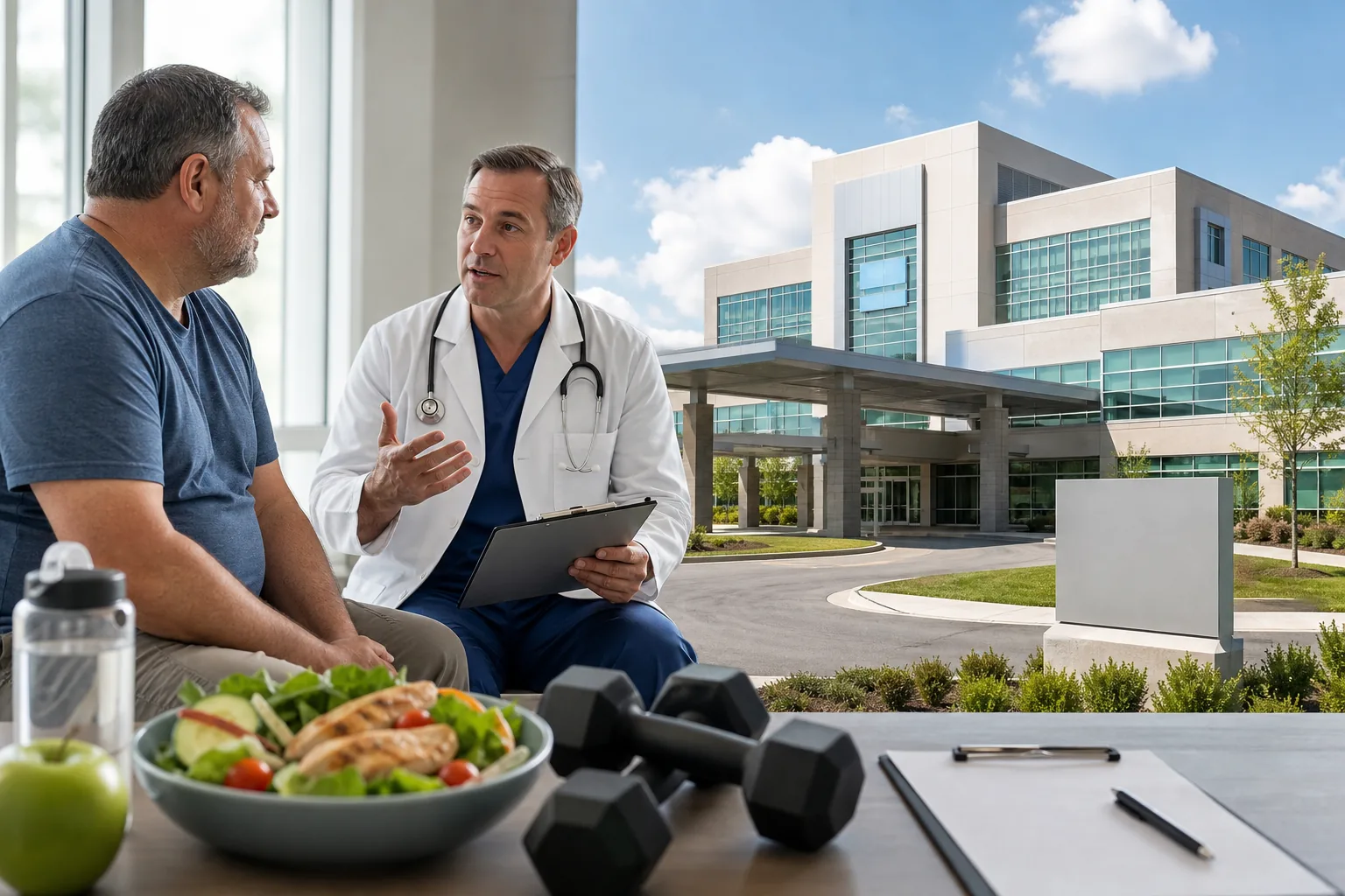 Illustration for Hospital-Based Obesity Medicine Programs Near Edmond