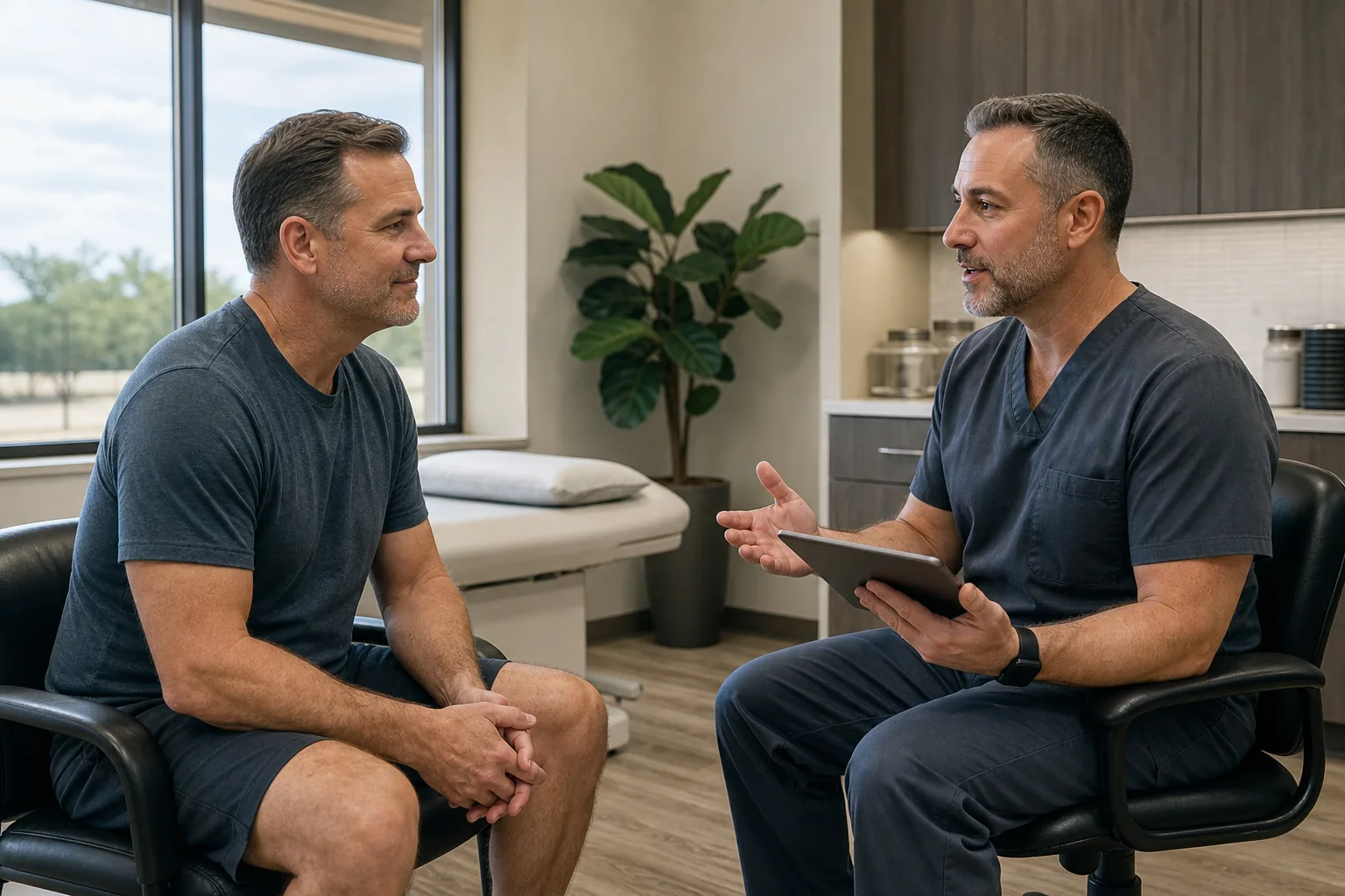 Illustration for Men's Health Clinics With Weight-Loss Support in Edmond