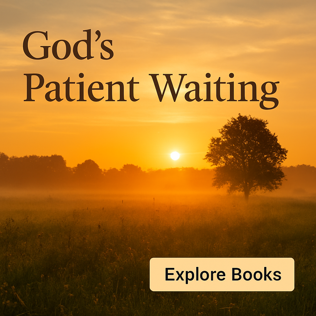 A serene sunrise over a quiet meadow, symbolizing God's patient waiting. Alt: Biblical forbearance definition sunrise meadow