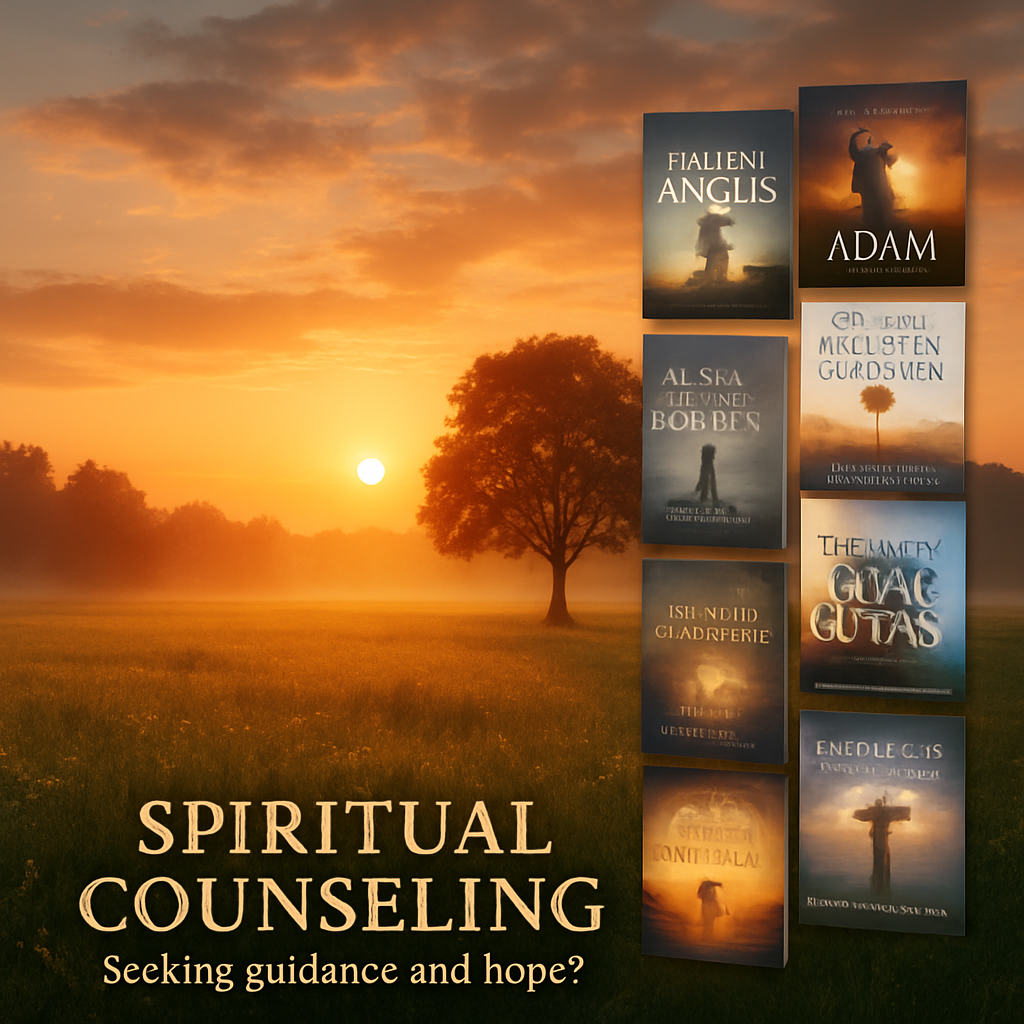 A serene sunrise over a quiet meadow, symbolizing the hope and humility Christians can embrace after reflecting on the fallen angels narrative. Alt: Christian living humility hope sunrise.