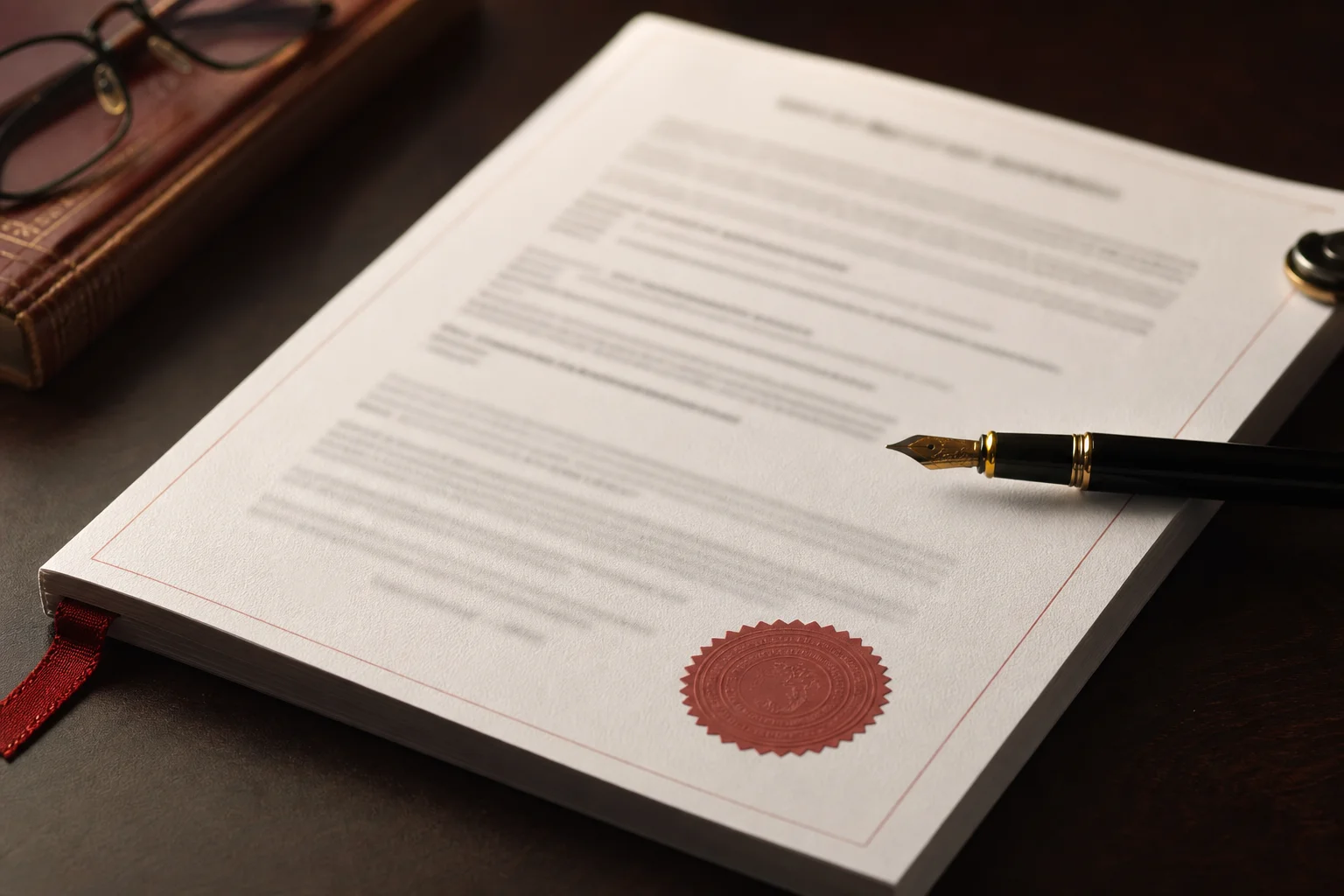 Illustration for The Legal Paperwork