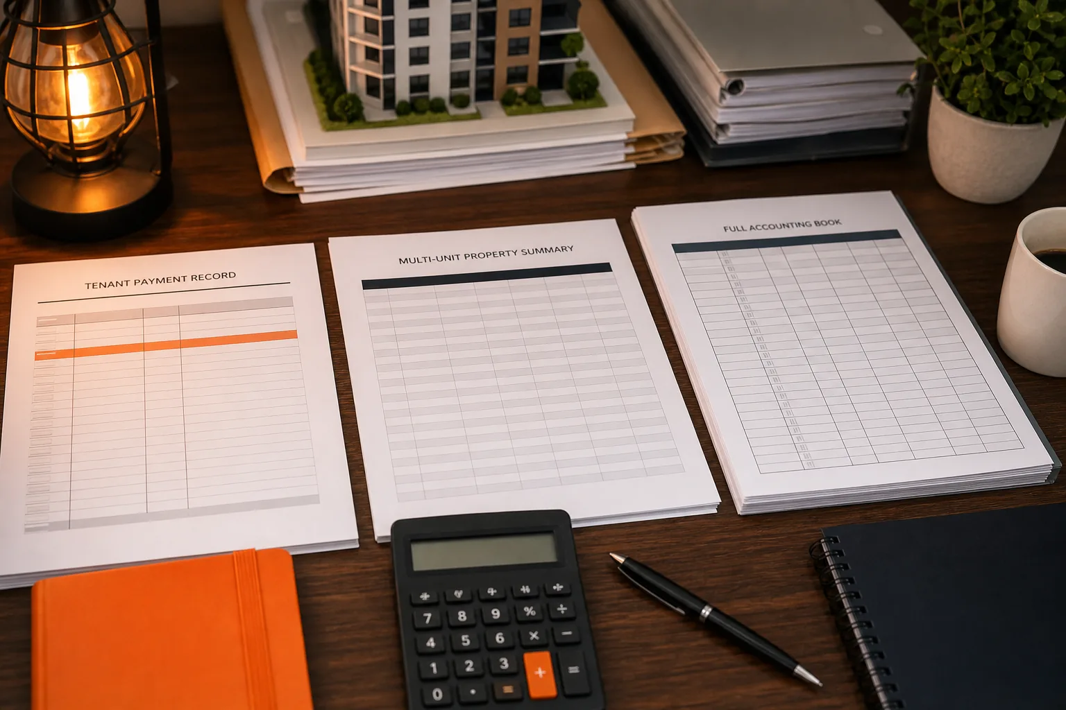 rental ledger vs rent roll vs general ledger comparison