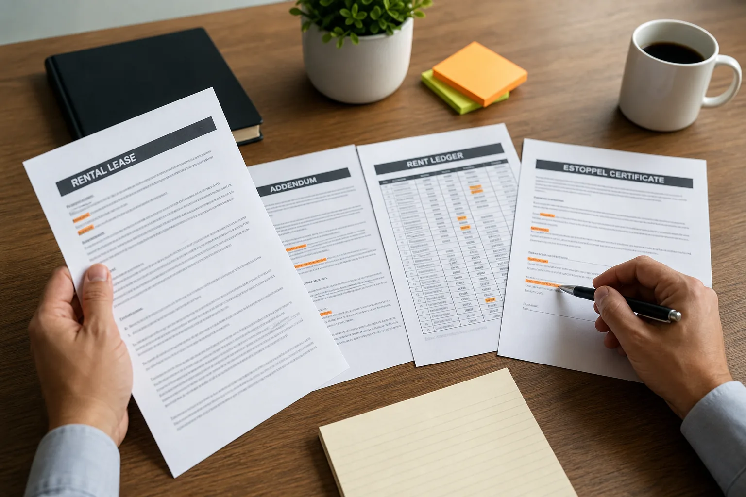 what is an estoppel certificate lease terms checklist