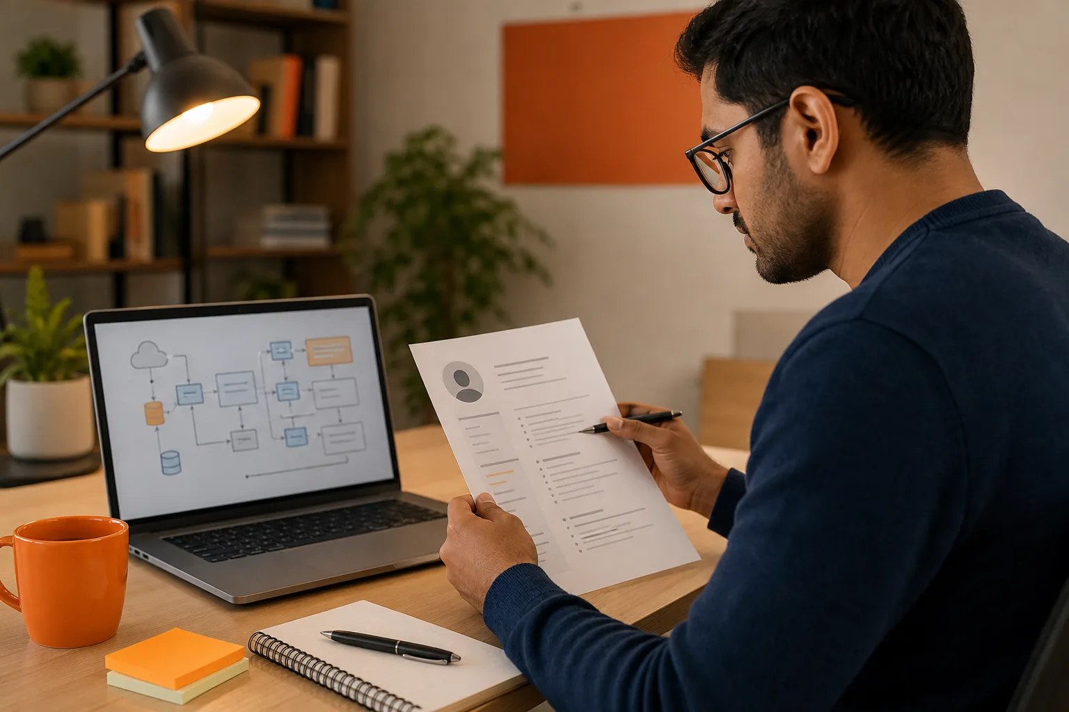 Resume-tailored interview coaching for software engineer interviews