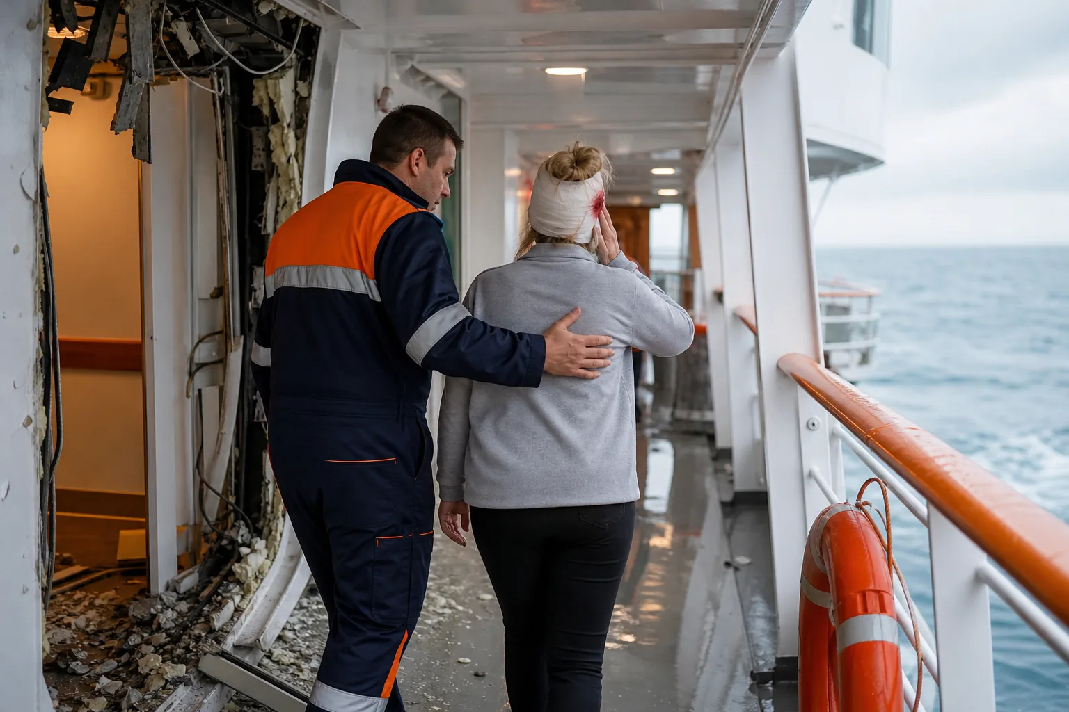 What to Do After a Ship Collision Injury
