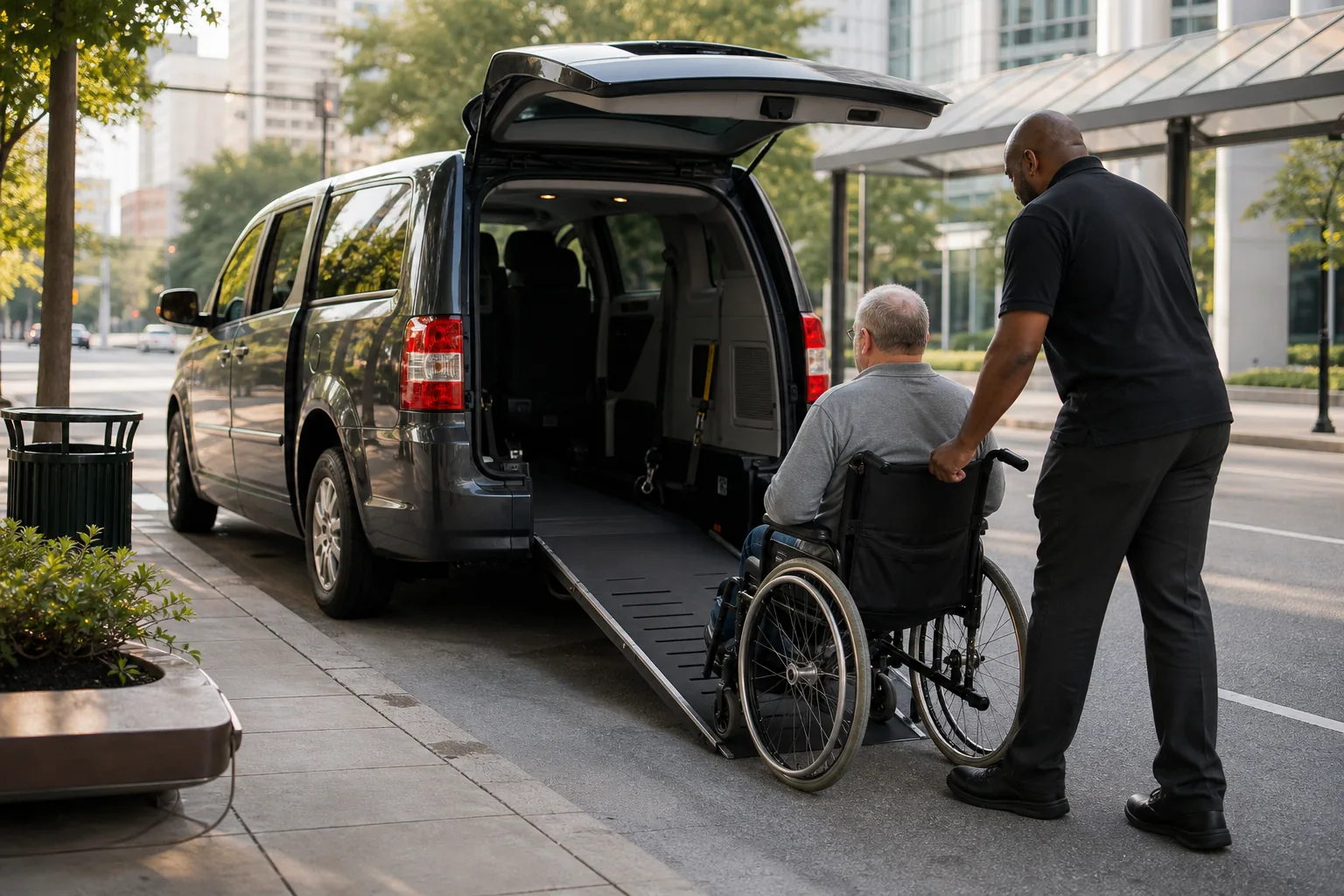 Illustration for On-Demand Accessible Transportation