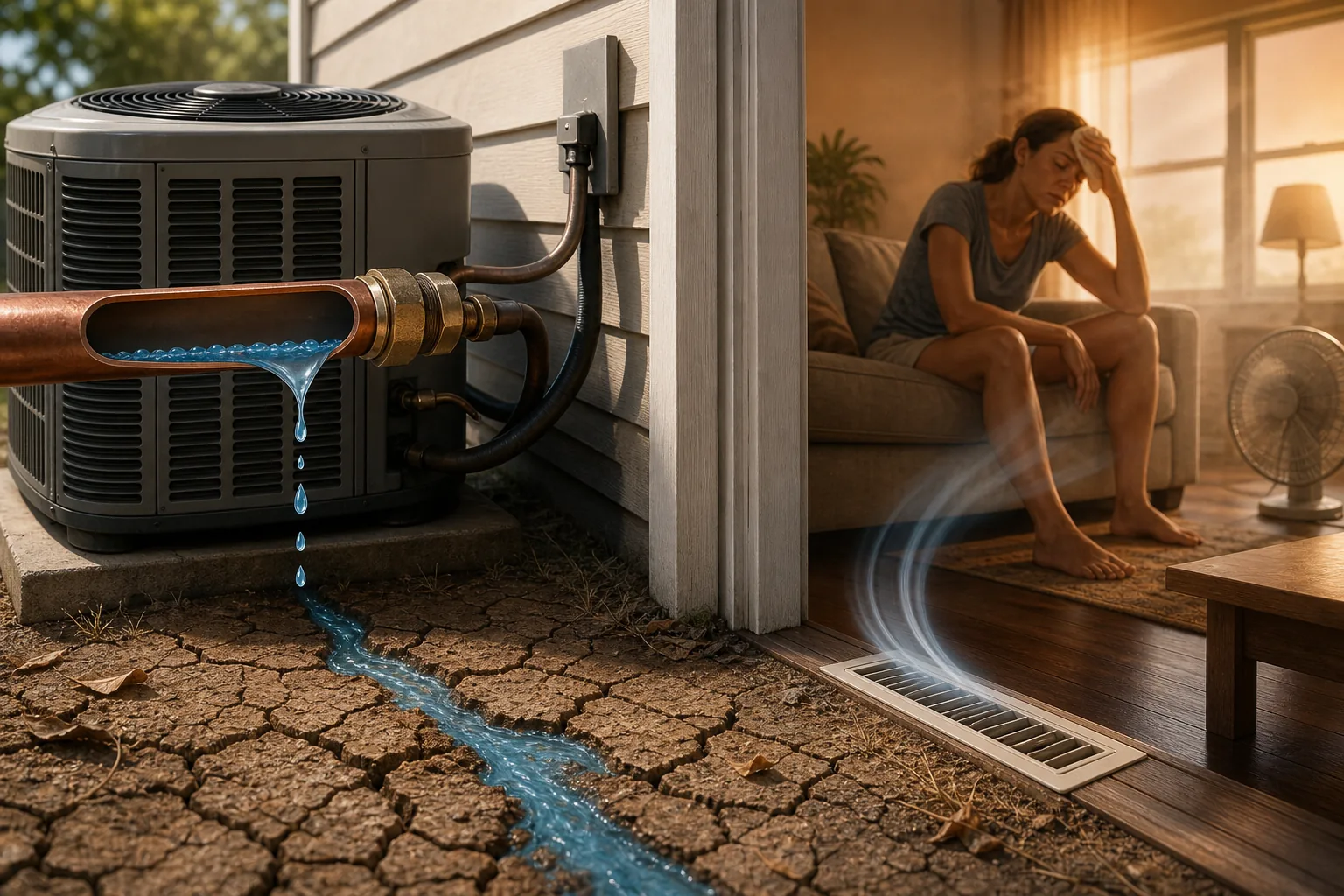 Illustration for Low Refrigerant