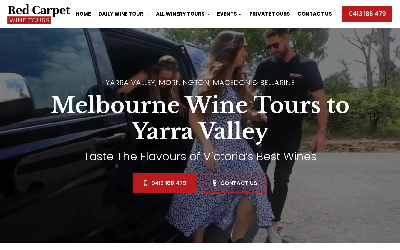 Red Carpet Wine Tours: visual reference for 1. Red Carpet Wine Tours — Private Door-to-Door Tours from Melbourne