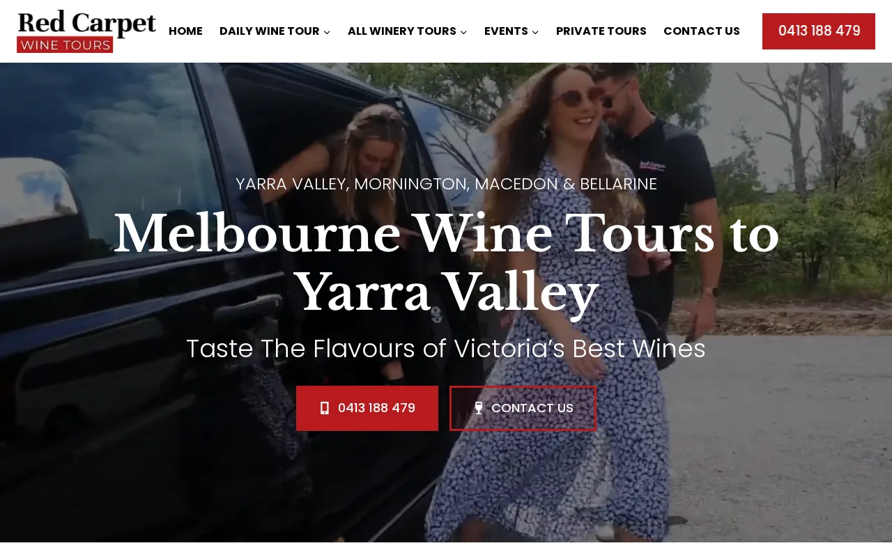 Red Carpet Wine Tours: visual reference for 1. Red Carpet Wine Tours — Private, Door-to-Door Corporate Tours from Melbourne