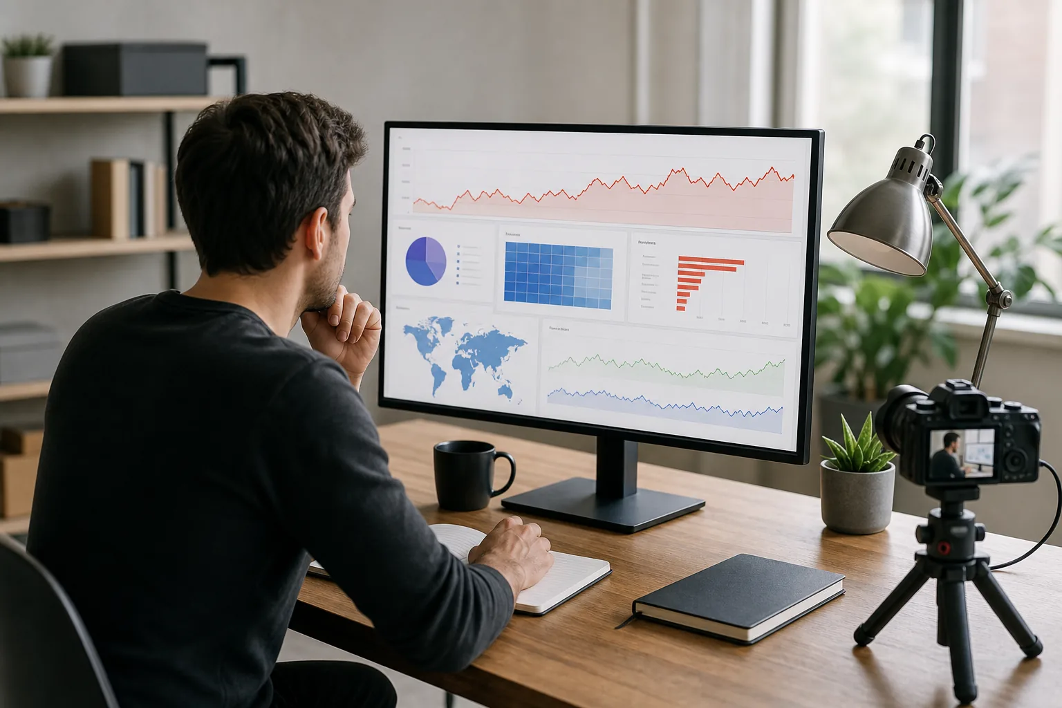 Illustration for YouTube Analytics