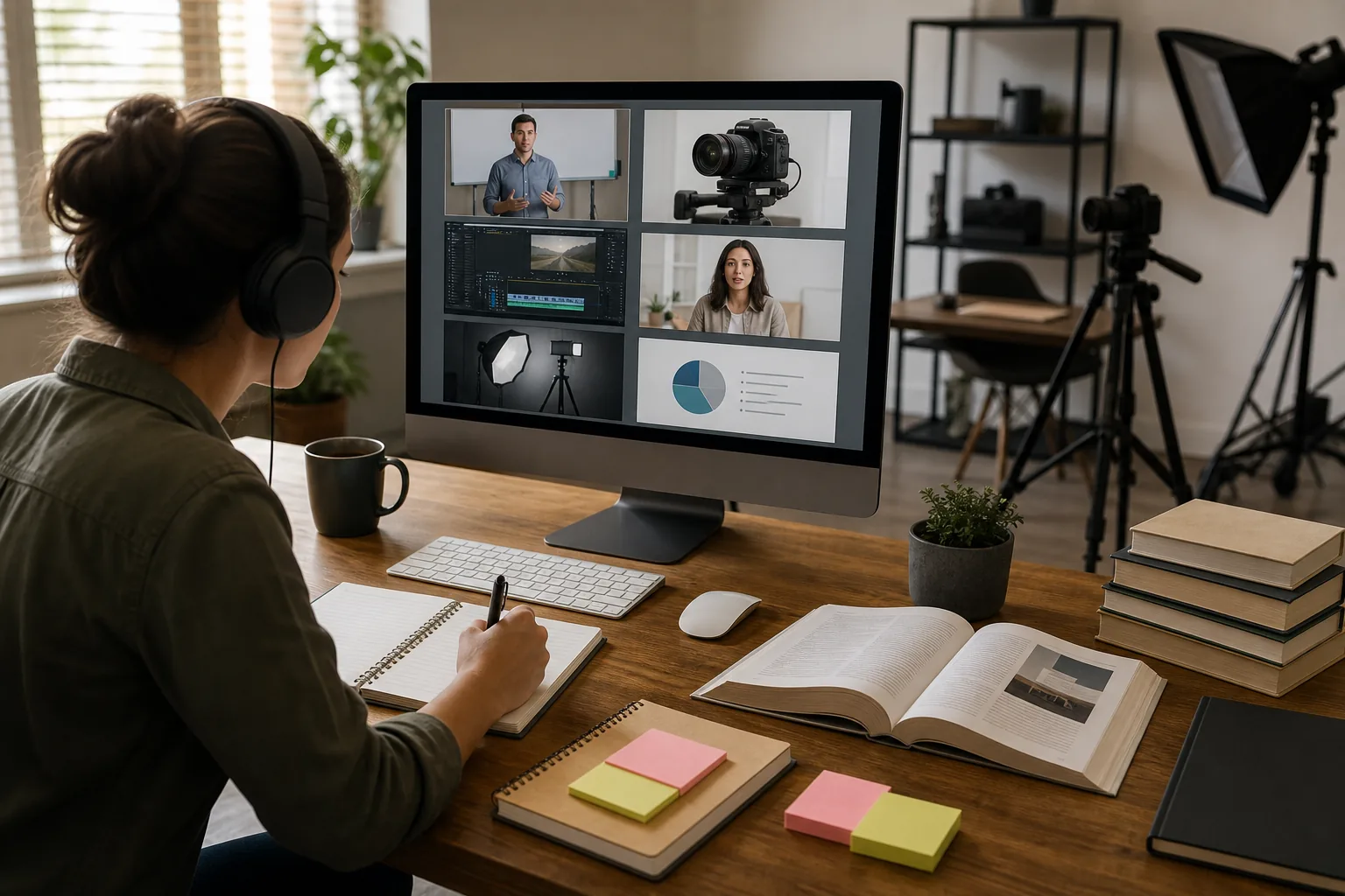 Illustration for YouTube and Video Marketing by Simplilearn