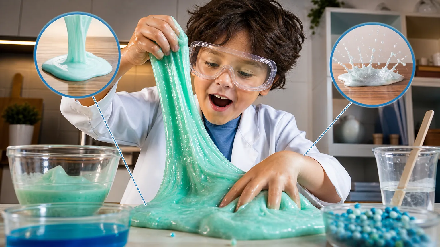DIY Slime: visual reference for 4. DIY Slime — Non-Newtonian Fluid Fun
