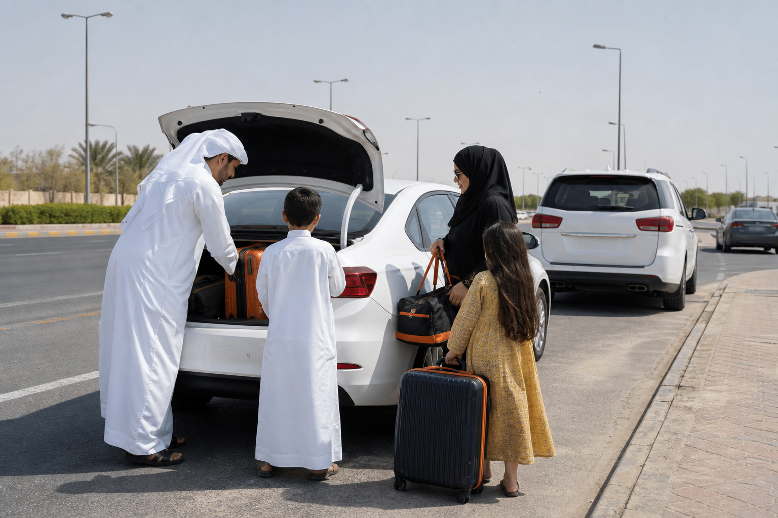 اختيار سيارة تاكسي النويصيب للعائلات والأمتعة